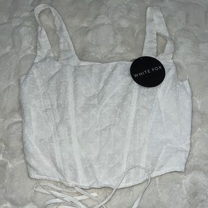 White fox top